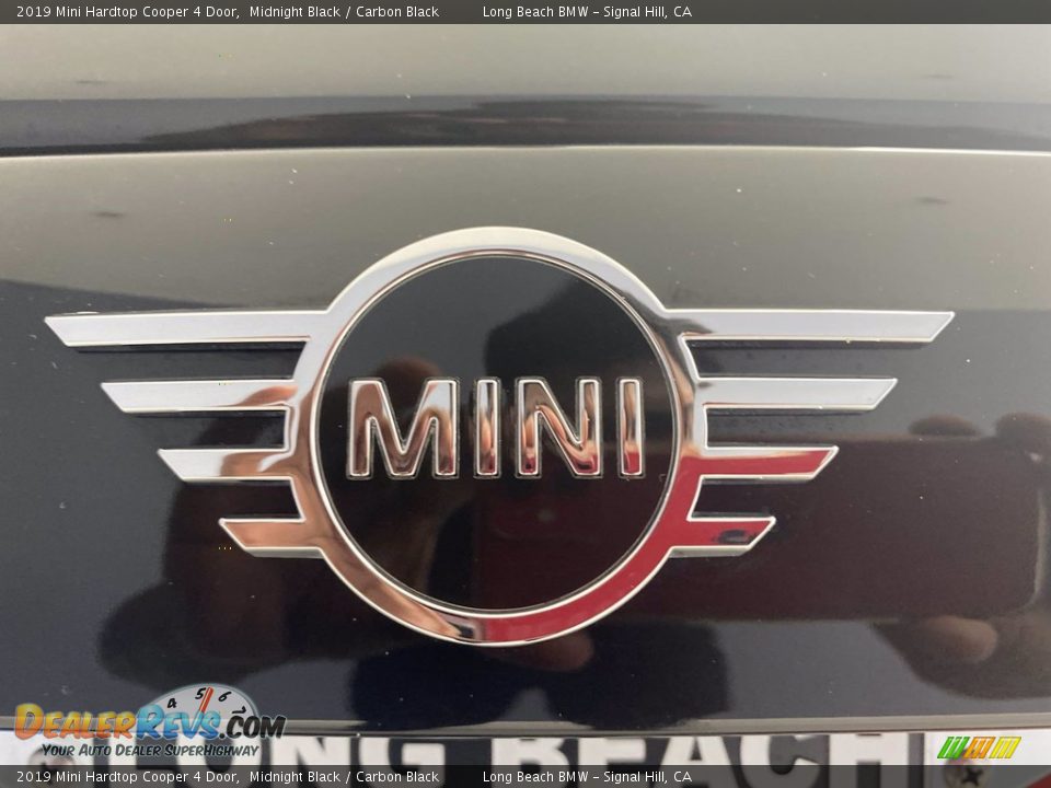 2019 Mini Hardtop Cooper 4 Door Midnight Black / Carbon Black Photo #10