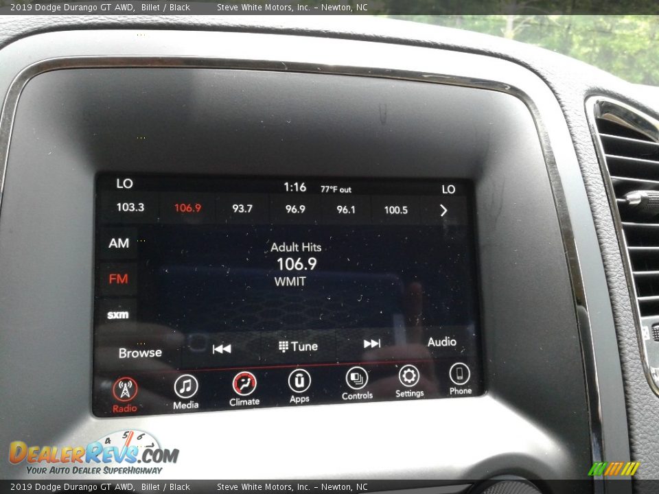 2019 Dodge Durango GT AWD Billet / Black Photo #24