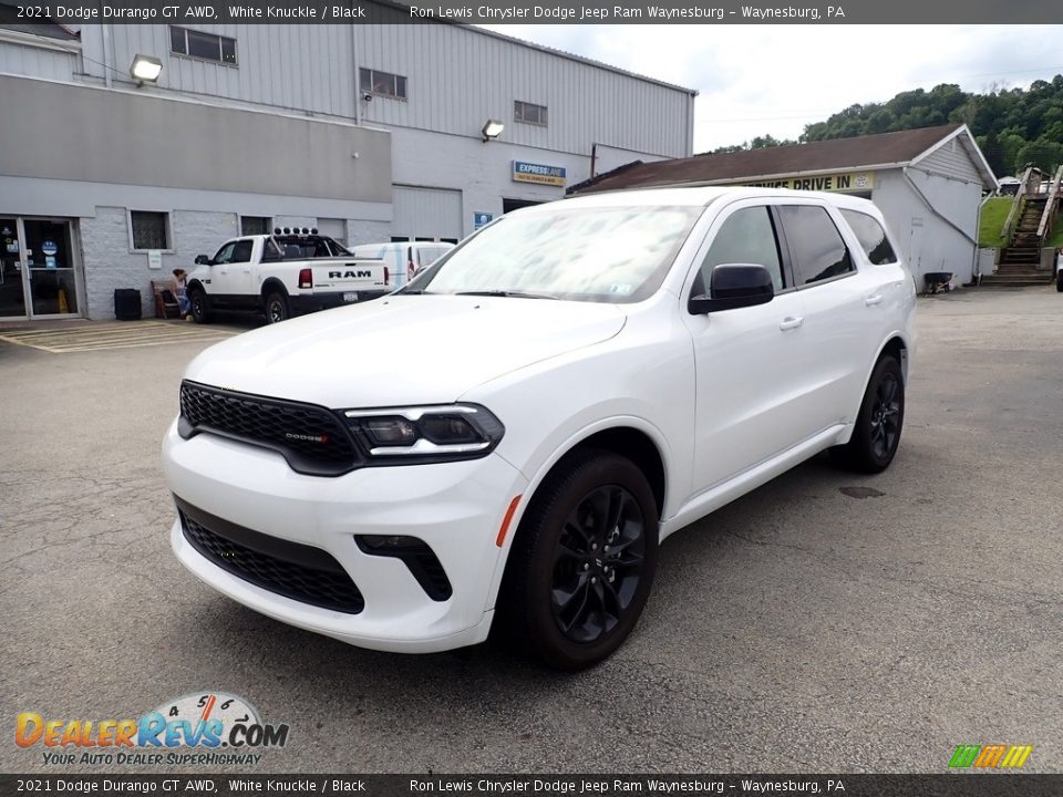 2021 Dodge Durango GT AWD White Knuckle / Black Photo #1