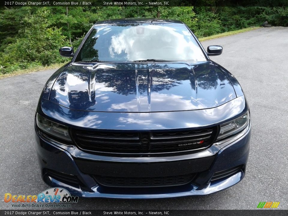 2017 Dodge Charger SXT Contusion Blue / Black Photo #4