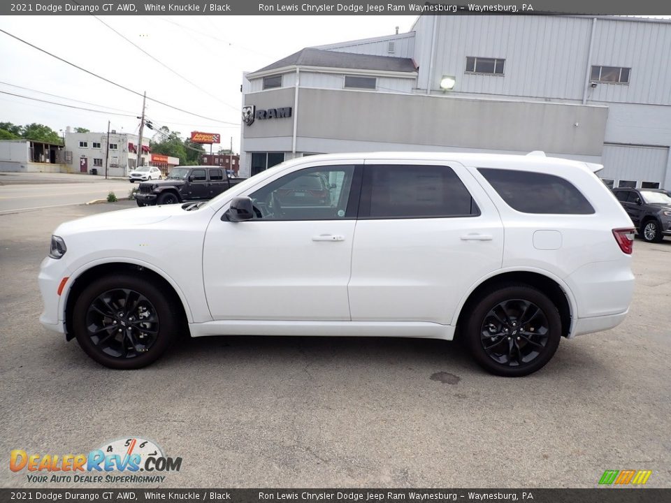 2021 Dodge Durango GT AWD White Knuckle / Black Photo #2