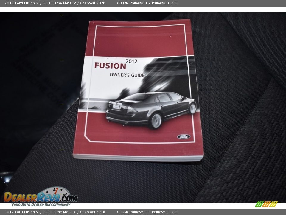 2012 Ford Fusion SE Blue Flame Metallic / Charcoal Black Photo #16