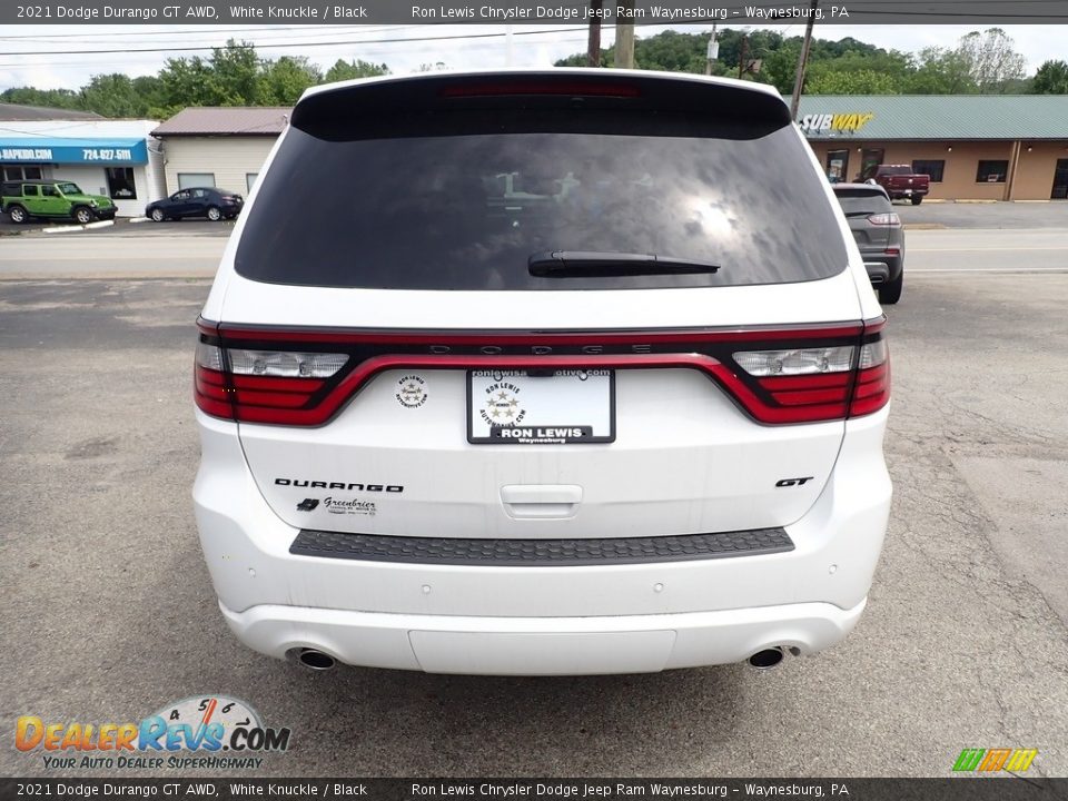 2021 Dodge Durango GT AWD White Knuckle / Black Photo #4