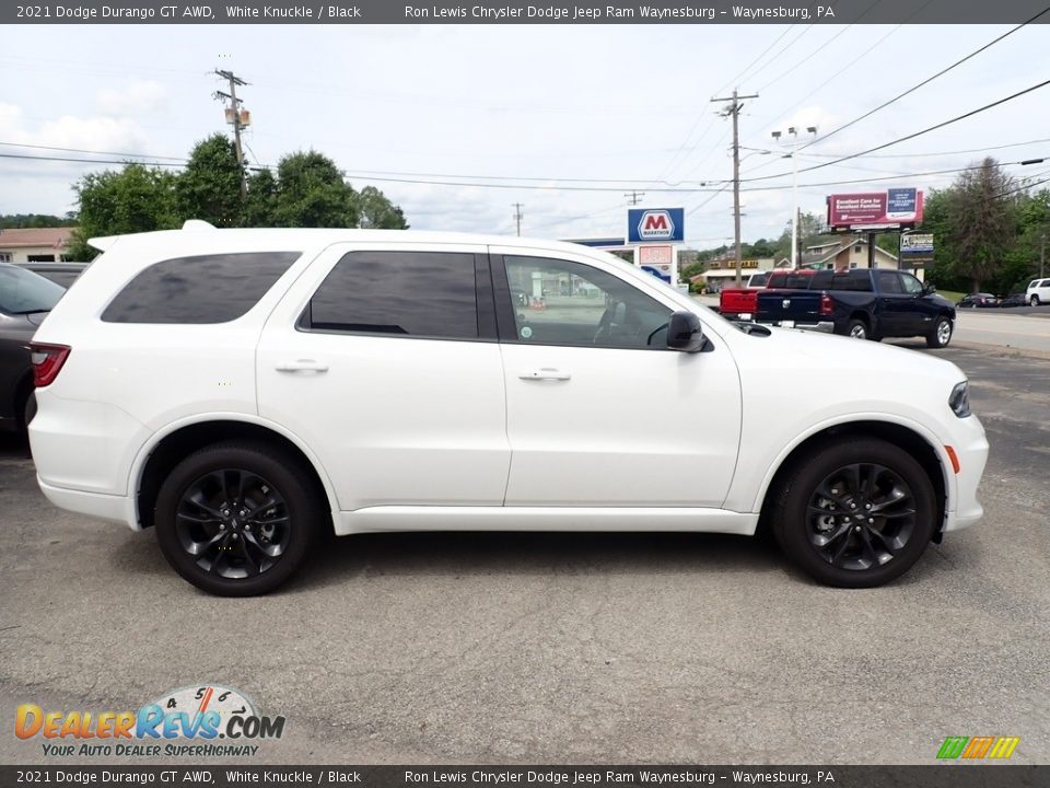 2021 Dodge Durango GT AWD White Knuckle / Black Photo #6