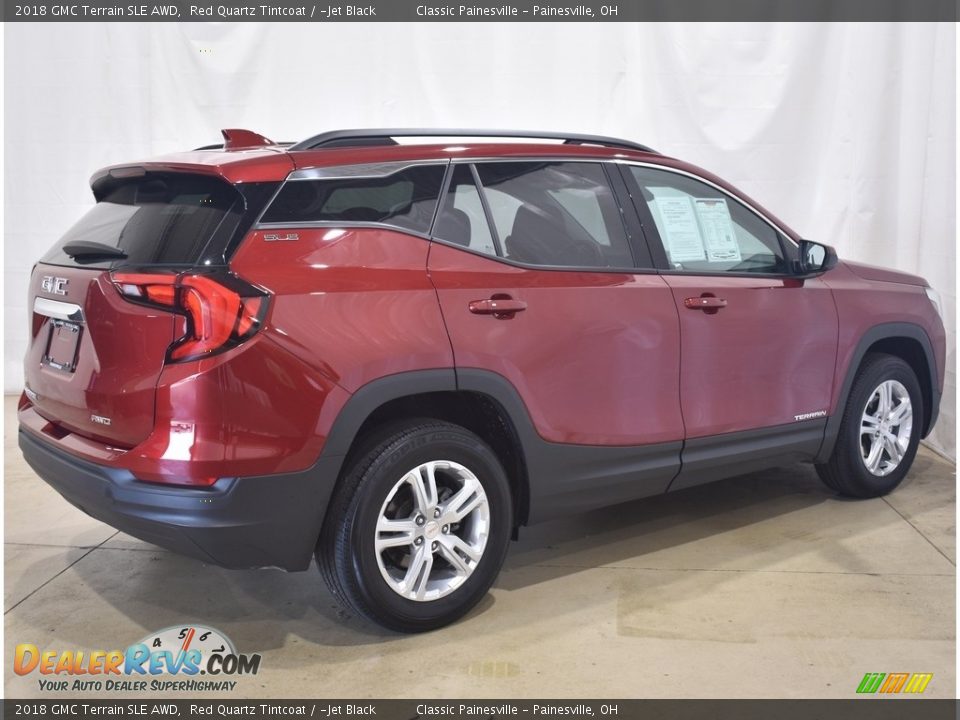 2018 GMC Terrain SLE AWD Red Quartz Tintcoat / ­Jet Black Photo #2