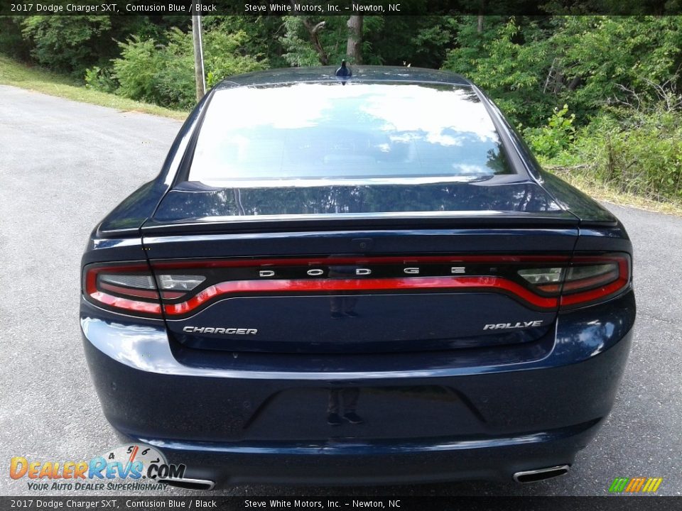 2017 Dodge Charger SXT Contusion Blue / Black Photo #9