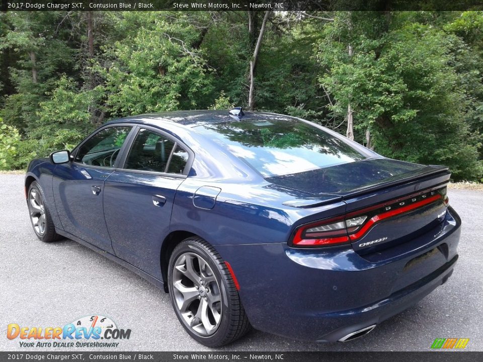 2017 Dodge Charger SXT Contusion Blue / Black Photo #10