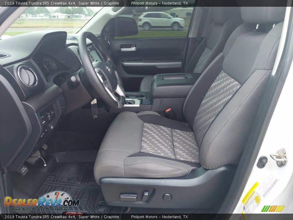 2019 Toyota Tundra SR5 CrewMax 4x4 Super White / Graphite Photo #4