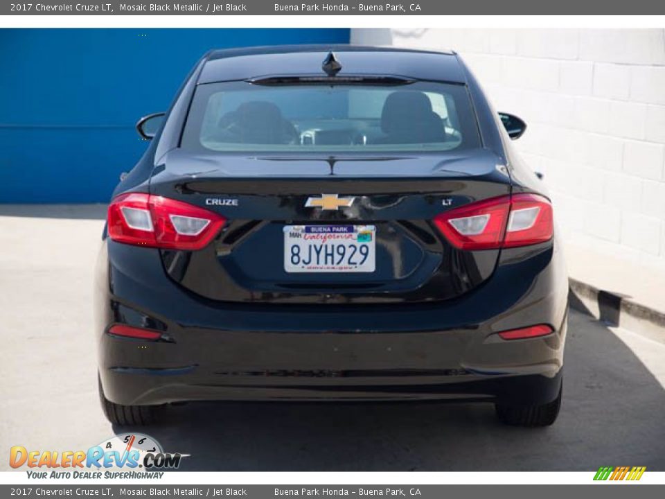 2017 Chevrolet Cruze LT Mosaic Black Metallic / Jet Black Photo #11