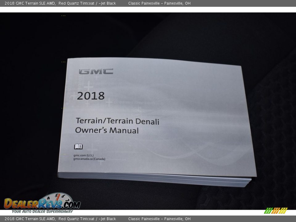 2018 GMC Terrain SLE AWD Red Quartz Tintcoat / ­Jet Black Photo #17