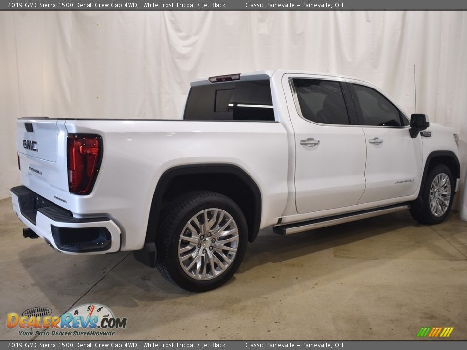 2019 GMC Sierra 1500 Denali Crew Cab 4WD White Frost Tricoat / Jet Black Photo #2