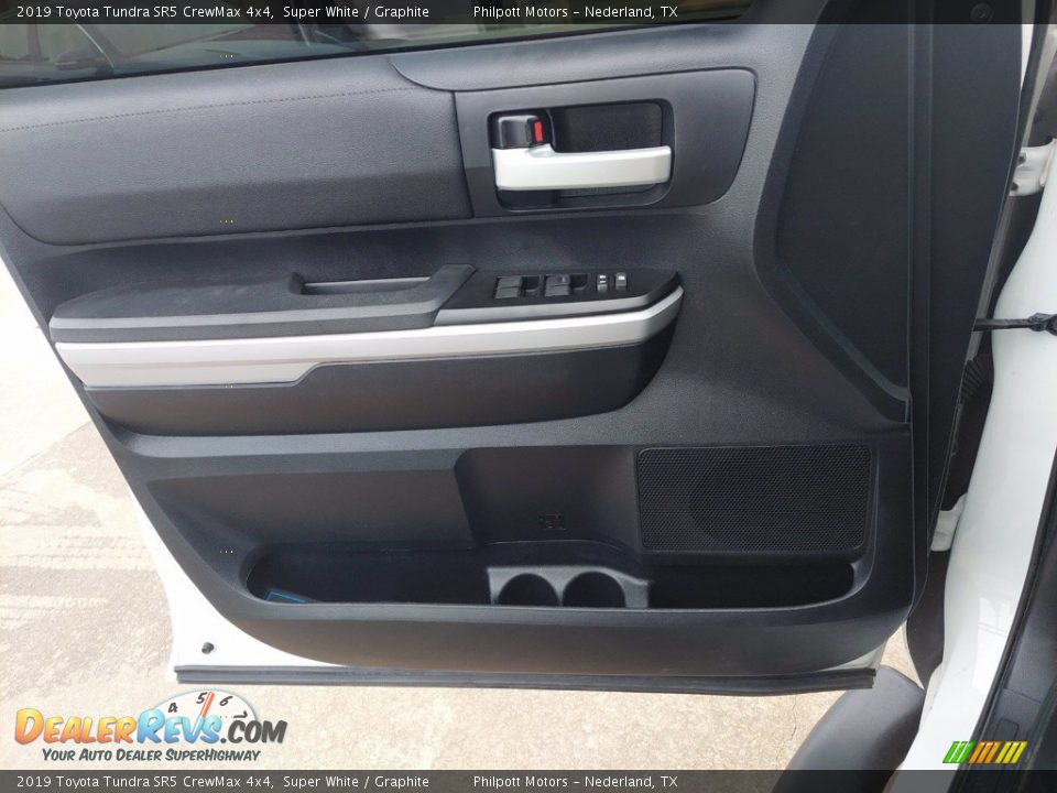 2019 Toyota Tundra SR5 CrewMax 4x4 Super White / Graphite Photo #13