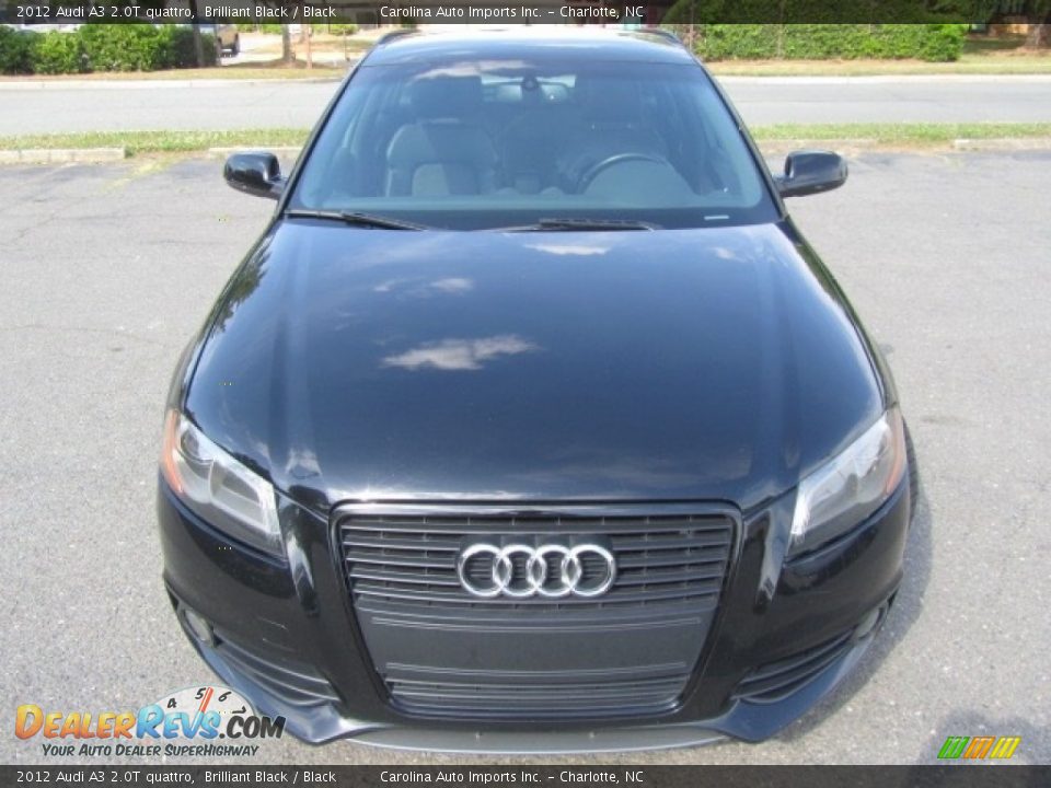 2012 Audi A3 2.0T quattro Brilliant Black / Black Photo #5