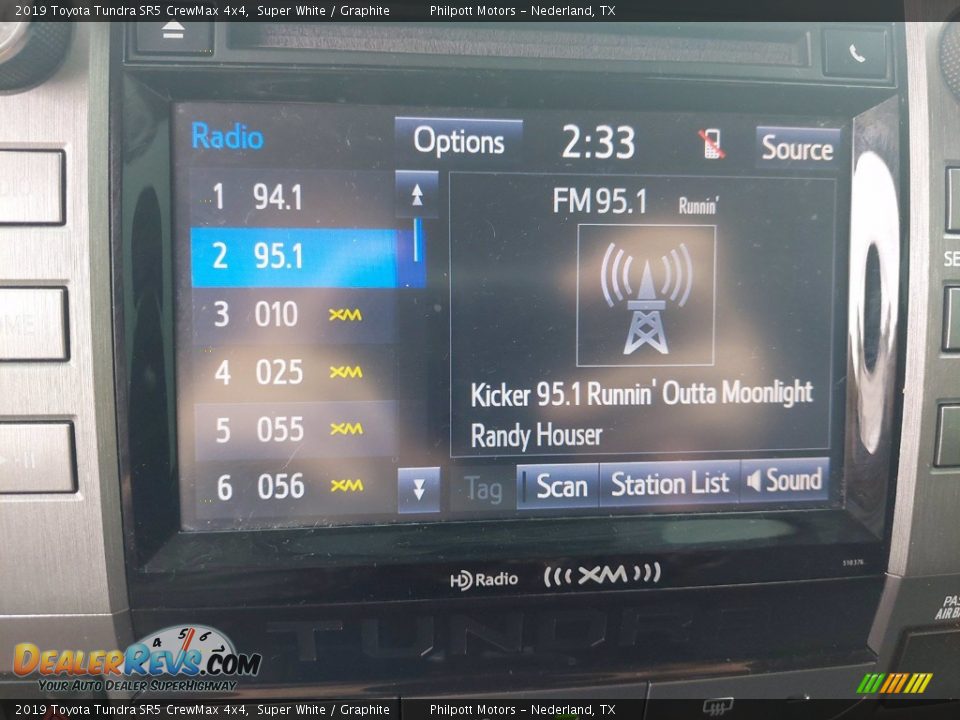 2019 Toyota Tundra SR5 CrewMax 4x4 Super White / Graphite Photo #19