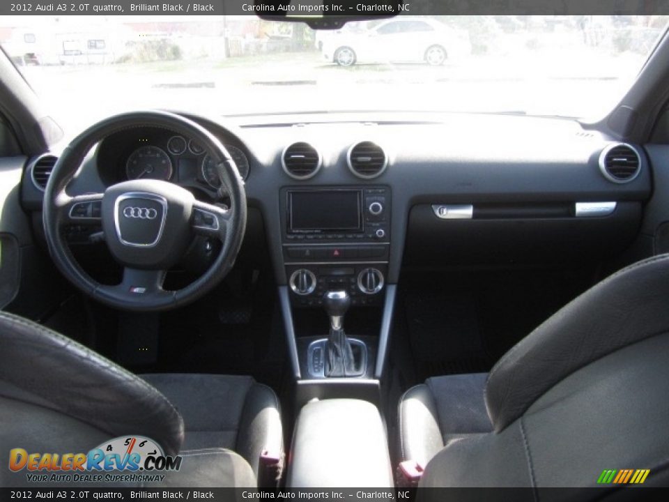 2012 Audi A3 2.0T quattro Brilliant Black / Black Photo #13