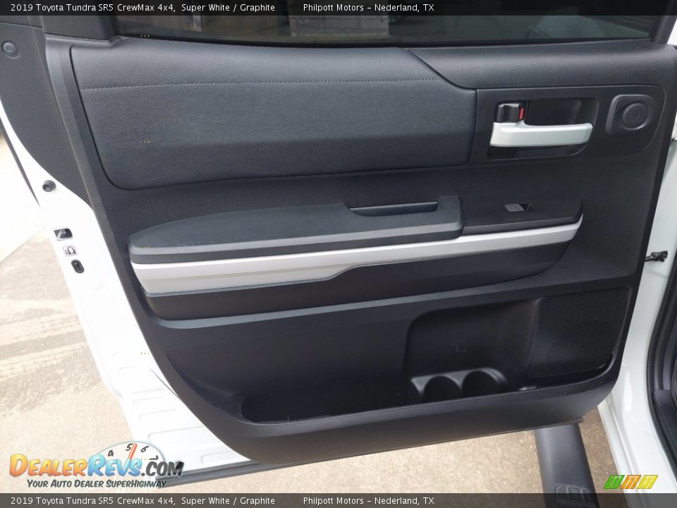 2019 Toyota Tundra SR5 CrewMax 4x4 Super White / Graphite Photo #23