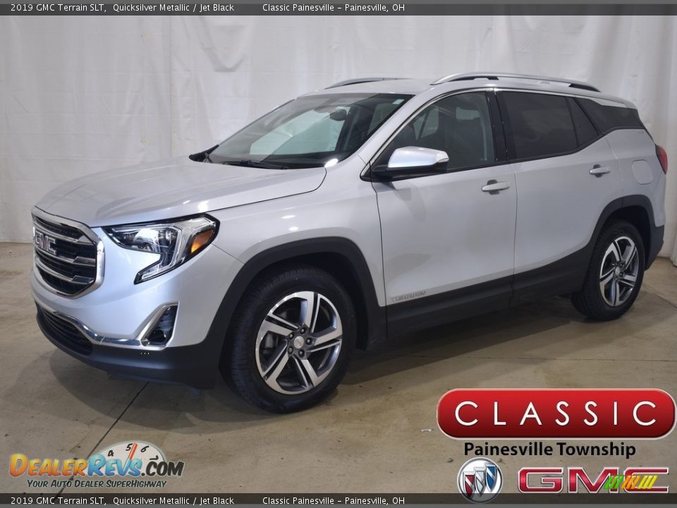 2019 GMC Terrain SLT Quicksilver Metallic / Jet Black Photo #1