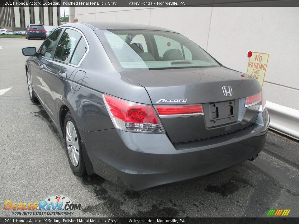 2011 Honda Accord LX Sedan Polished Metal Metallic / Gray Photo #3