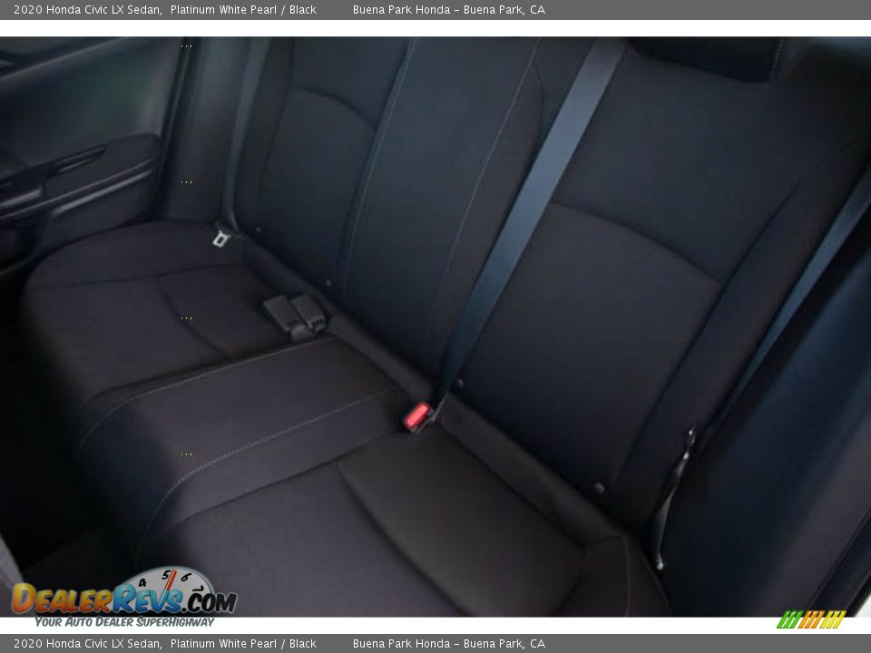 2020 Honda Civic LX Sedan Platinum White Pearl / Black Photo #19