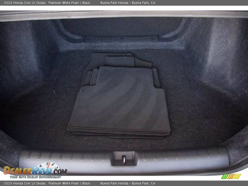 2020 Honda Civic LX Sedan Platinum White Pearl / Black Photo #20