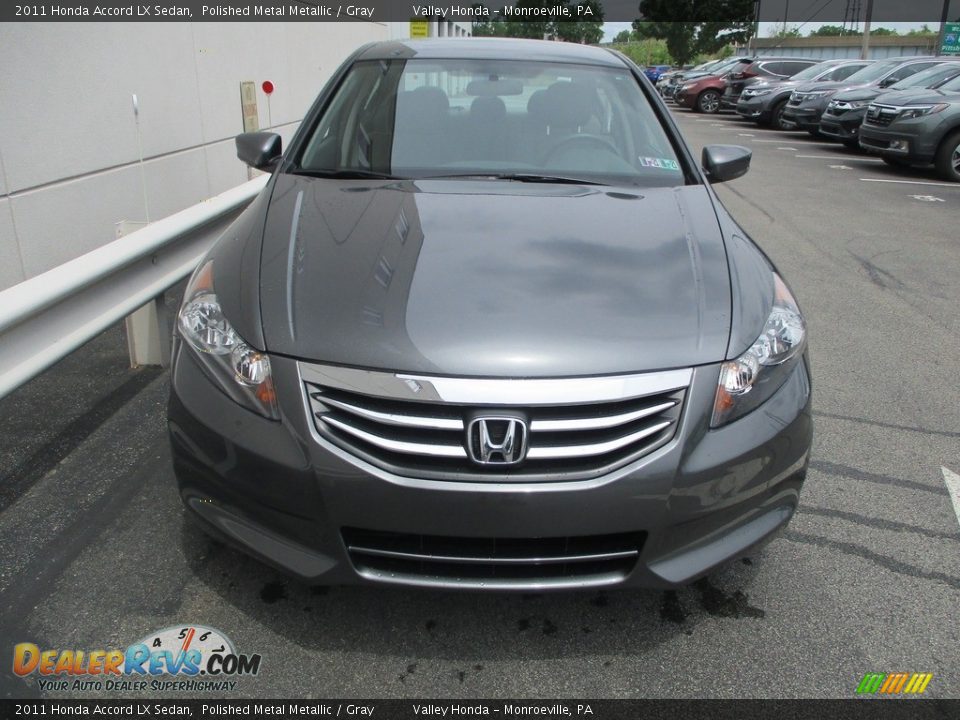 2011 Honda Accord LX Sedan Polished Metal Metallic / Gray Photo #7