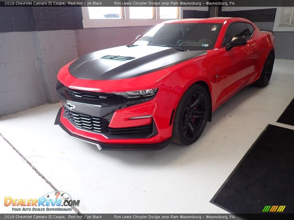 2019 Chevrolet Camaro SS Coupe Red Hot / Jet Black Photo #2