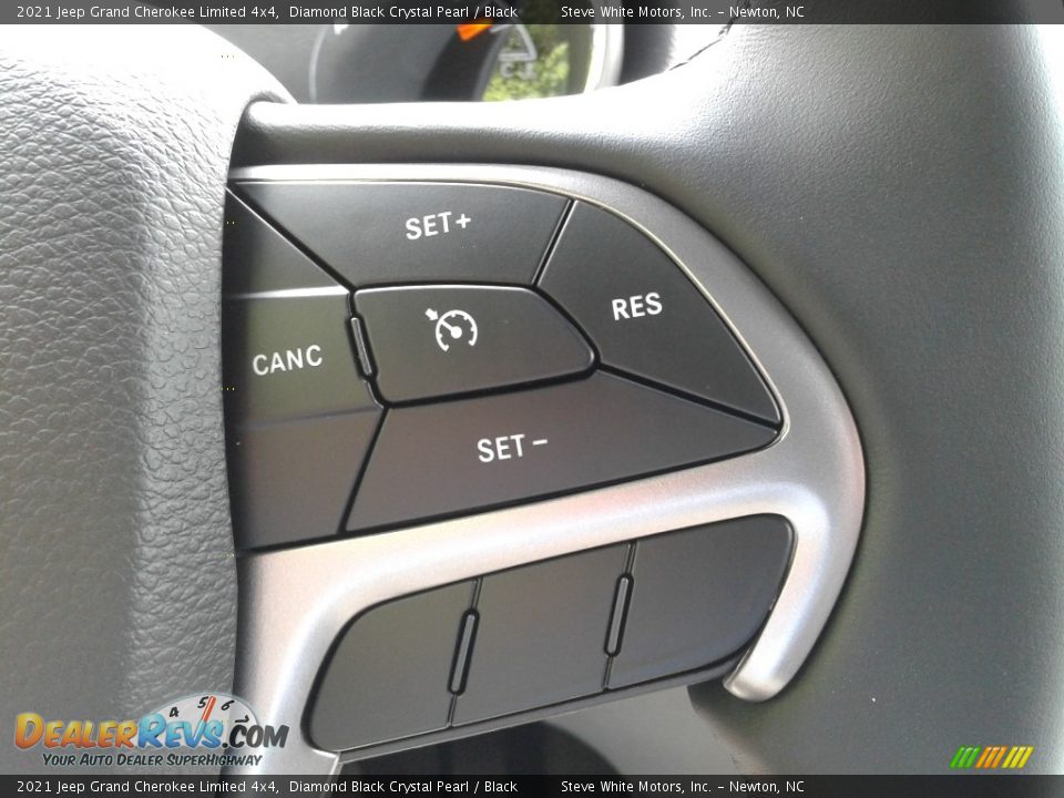 2021 Jeep Grand Cherokee Limited 4x4 Diamond Black Crystal Pearl / Black Photo #20