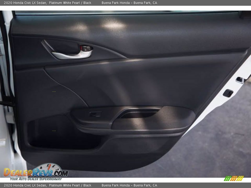 2020 Honda Civic LX Sedan Platinum White Pearl / Black Photo #31