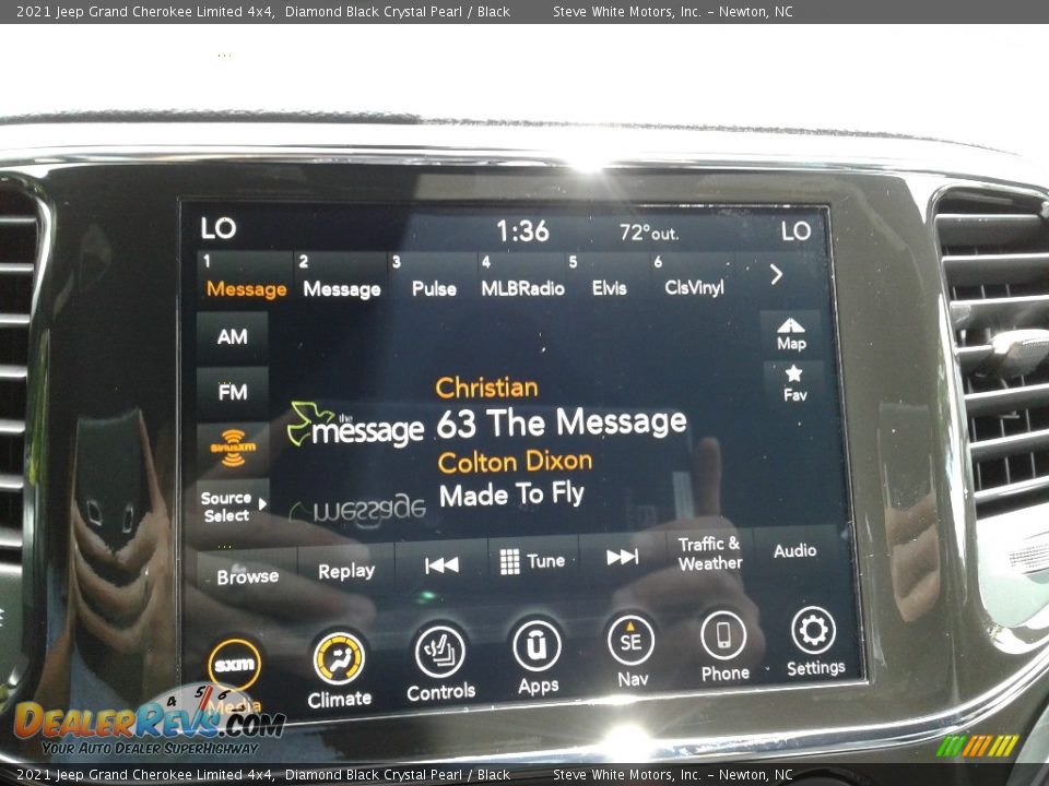 2021 Jeep Grand Cherokee Limited 4x4 Diamond Black Crystal Pearl / Black Photo #22