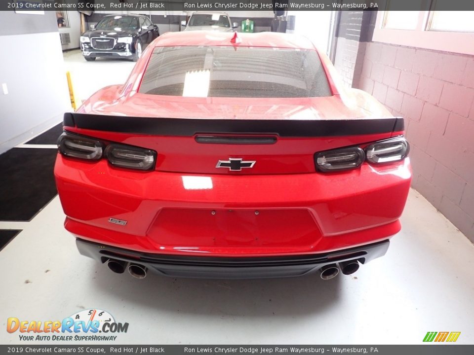 2019 Chevrolet Camaro SS Coupe Red Hot / Jet Black Photo #5