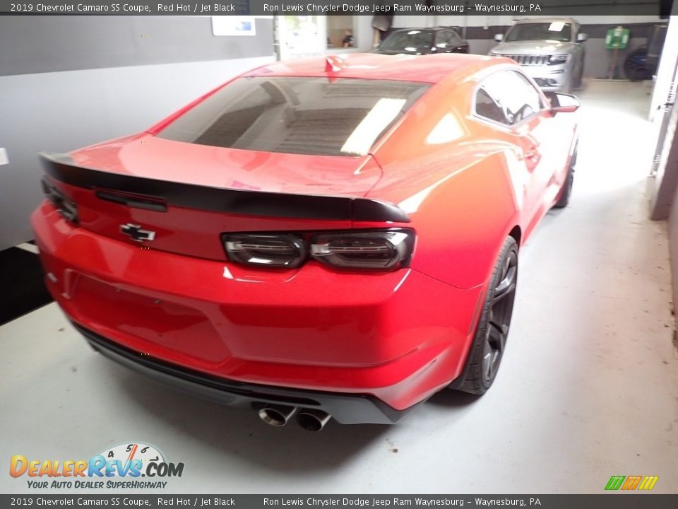 2019 Chevrolet Camaro SS Coupe Red Hot / Jet Black Photo #6