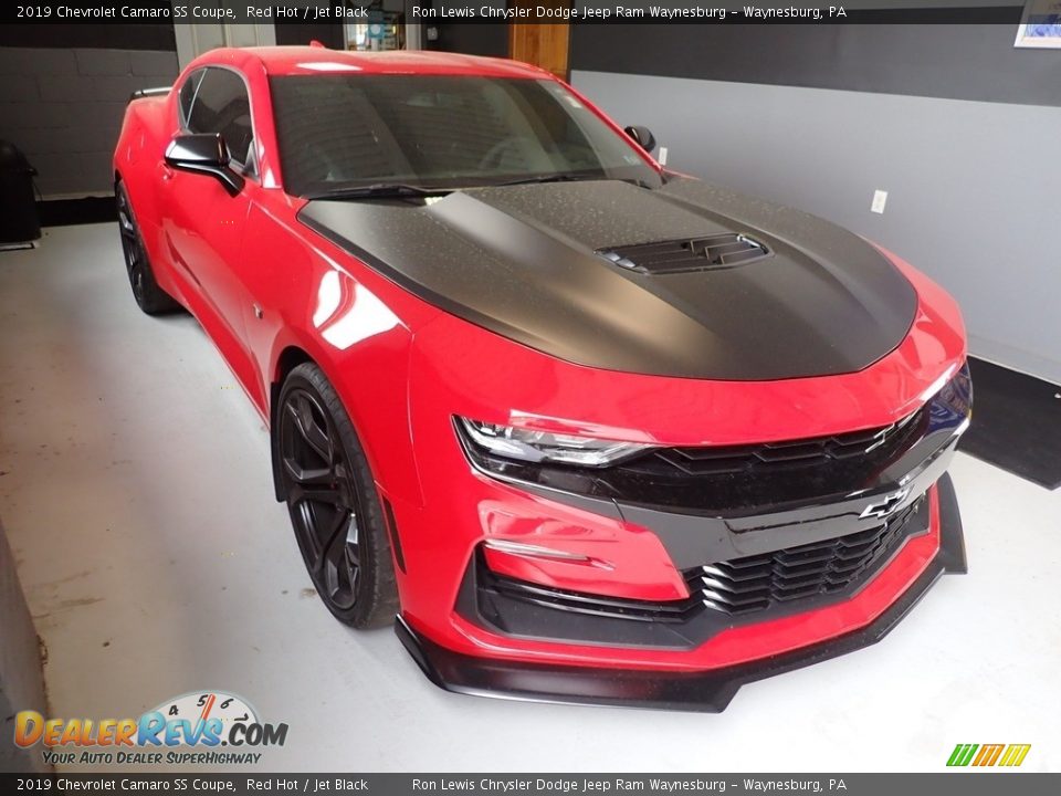 2019 Chevrolet Camaro SS Coupe Red Hot / Jet Black Photo #8