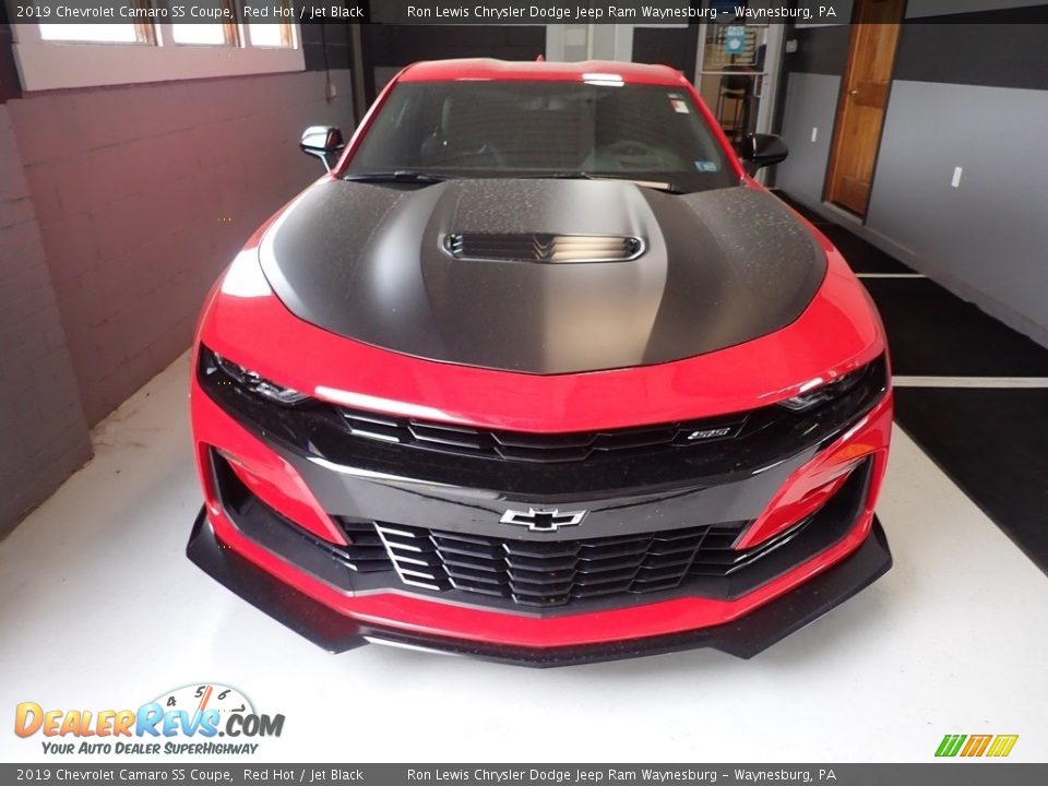 2019 Chevrolet Camaro SS Coupe Red Hot / Jet Black Photo #9