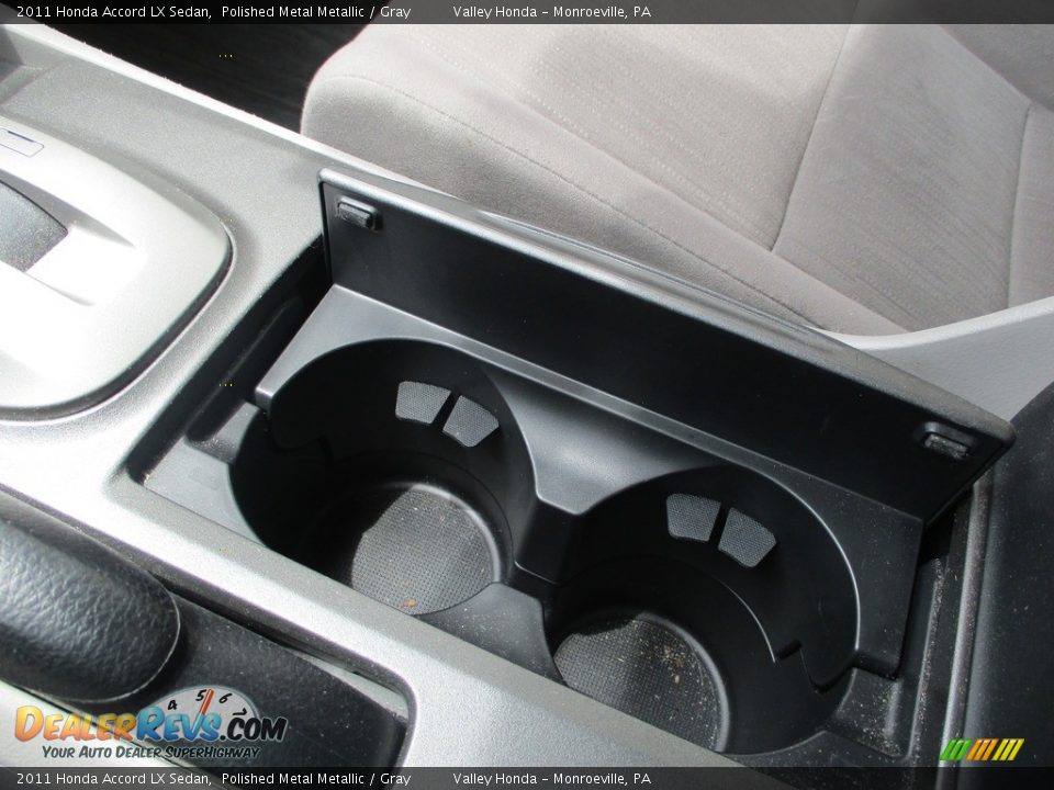 2011 Honda Accord LX Sedan Polished Metal Metallic / Gray Photo #18