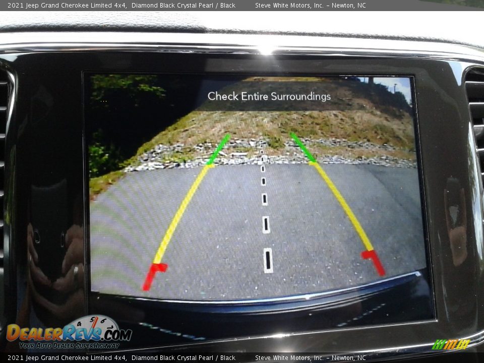 2021 Jeep Grand Cherokee Limited 4x4 Diamond Black Crystal Pearl / Black Photo #26
