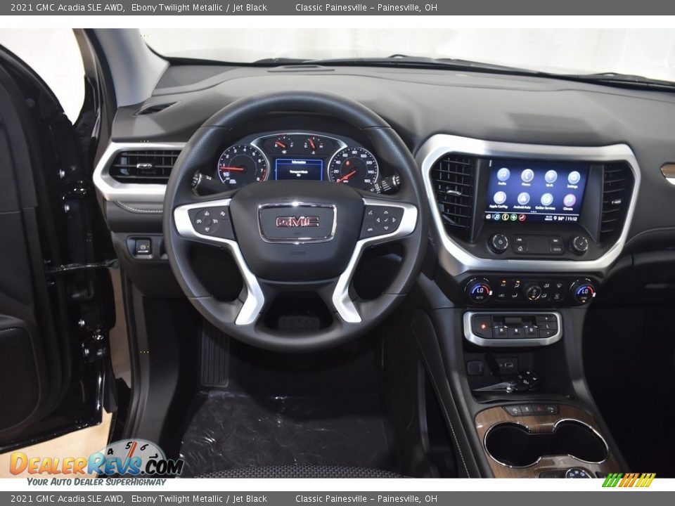 2021 GMC Acadia SLE AWD Ebony Twilight Metallic / Jet Black Photo #11