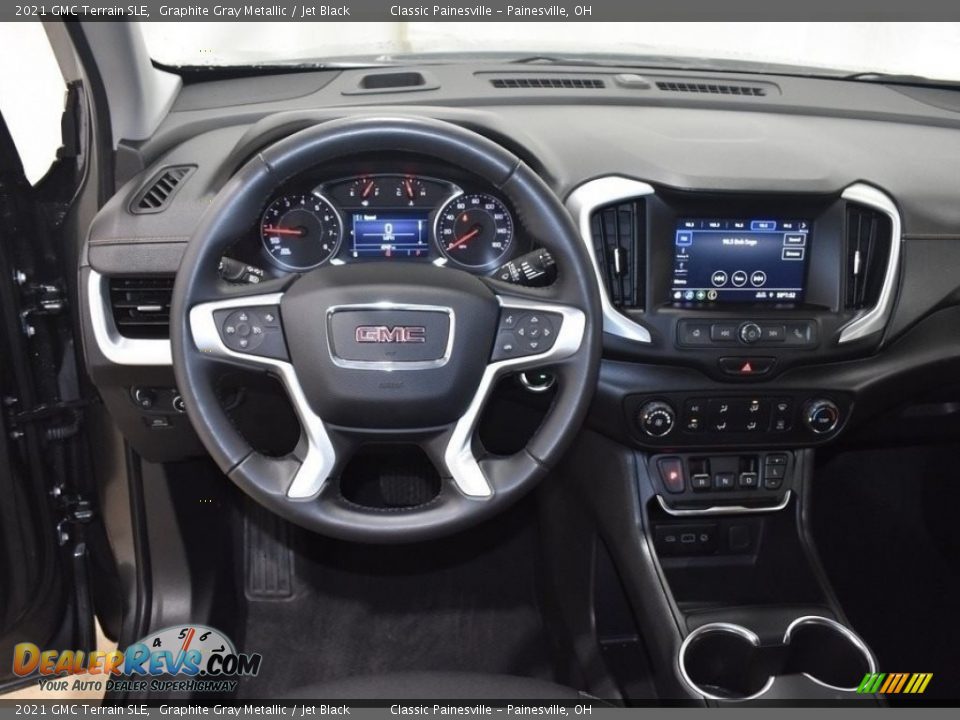 2021 GMC Terrain SLE Graphite Gray Metallic / Jet Black Photo #10