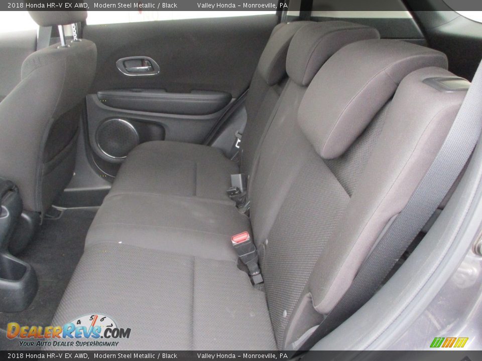 2018 Honda HR-V EX AWD Modern Steel Metallic / Black Photo #14