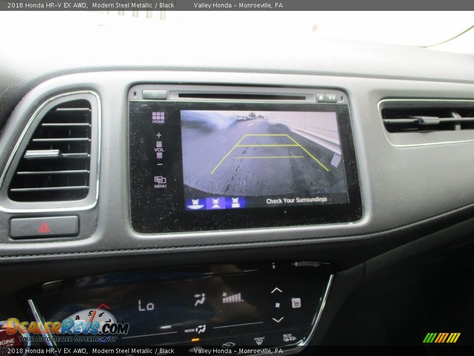 2018 Honda HR-V EX AWD Modern Steel Metallic / Black Photo #17