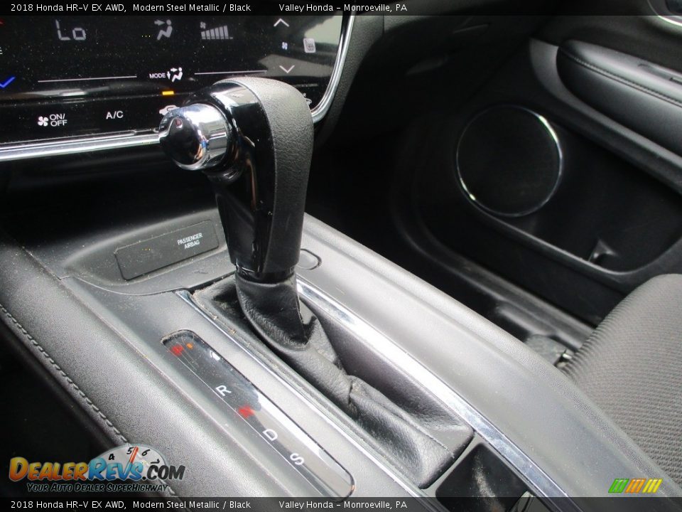 2018 Honda HR-V EX AWD Modern Steel Metallic / Black Photo #18