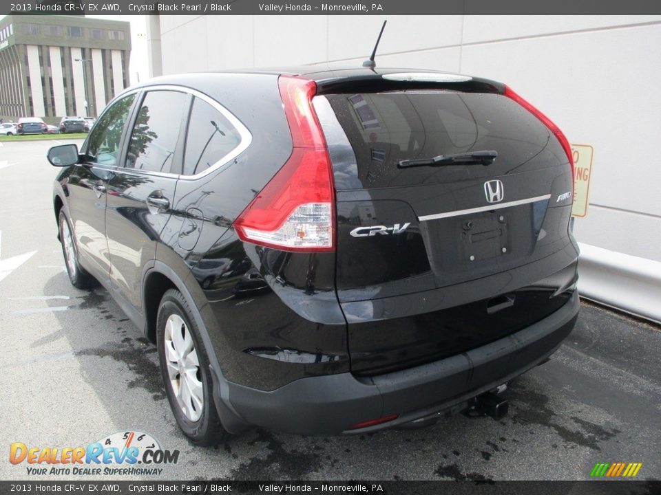 2013 Honda CR-V EX AWD Crystal Black Pearl / Black Photo #3