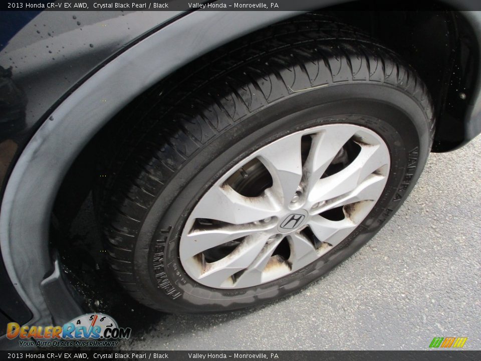 2013 Honda CR-V EX AWD Crystal Black Pearl / Black Photo #7