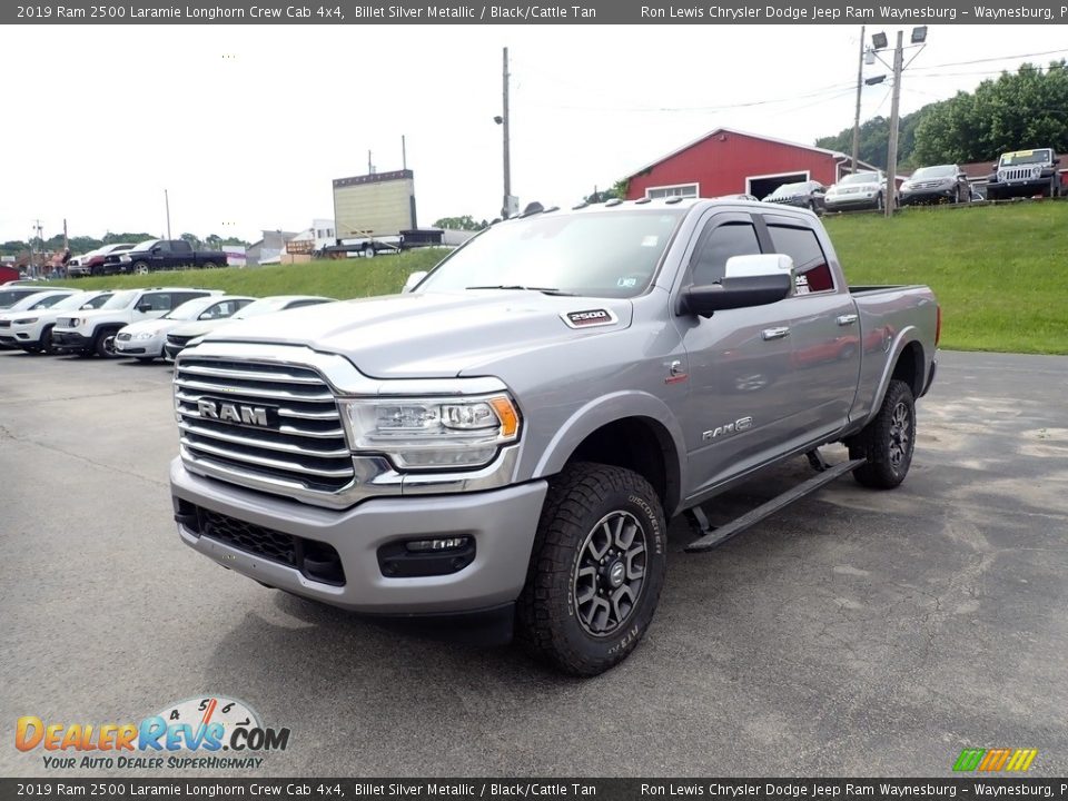 Front 3/4 View of 2019 Ram 2500 Laramie Longhorn Crew Cab 4x4 Photo #1