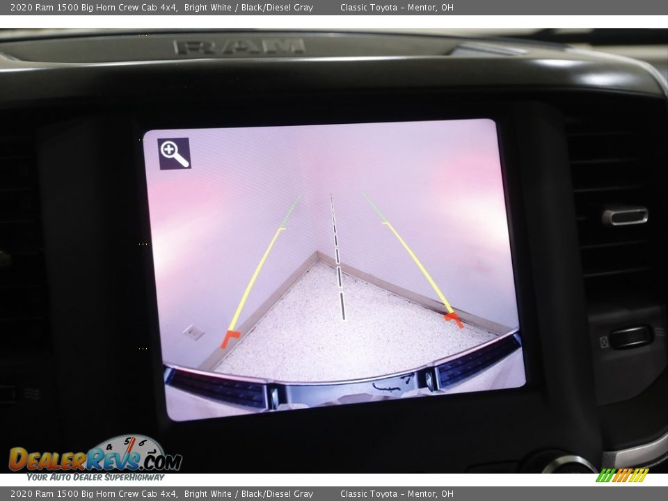 2020 Ram 1500 Big Horn Crew Cab 4x4 Bright White / Black/Diesel Gray Photo #13