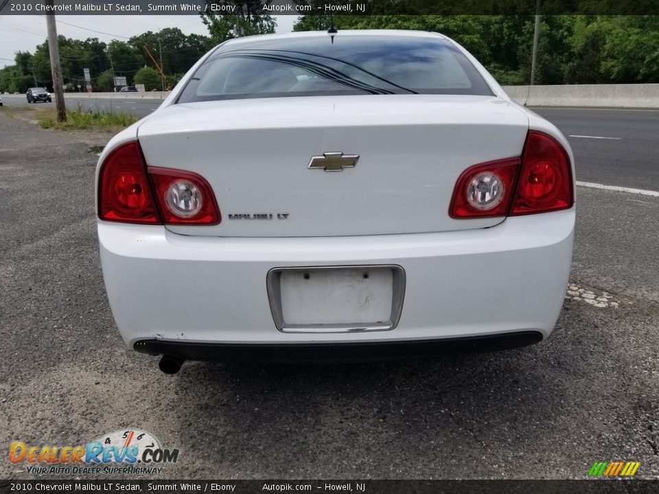 2010 Chevrolet Malibu LT Sedan Summit White / Ebony Photo #4