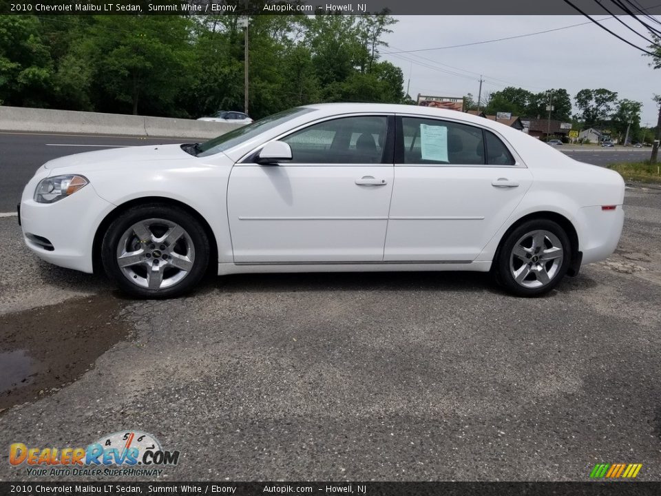 2010 Chevrolet Malibu LT Sedan Summit White / Ebony Photo #6