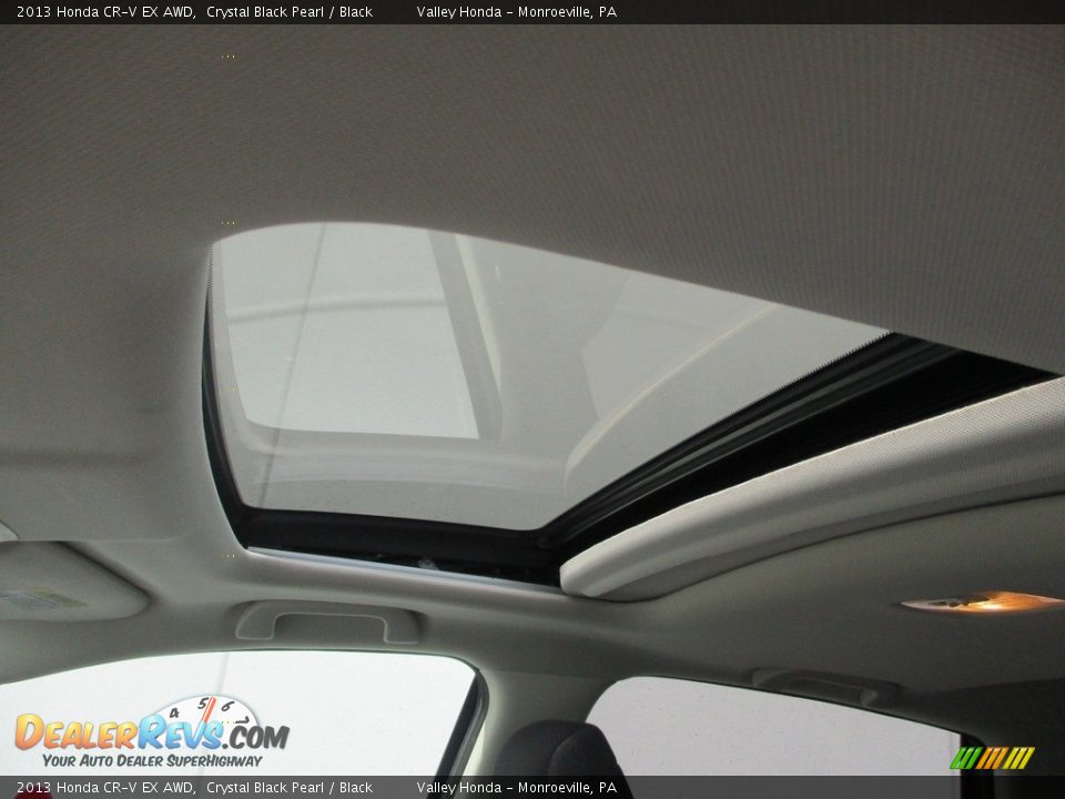 2013 Honda CR-V EX AWD Crystal Black Pearl / Black Photo #14
