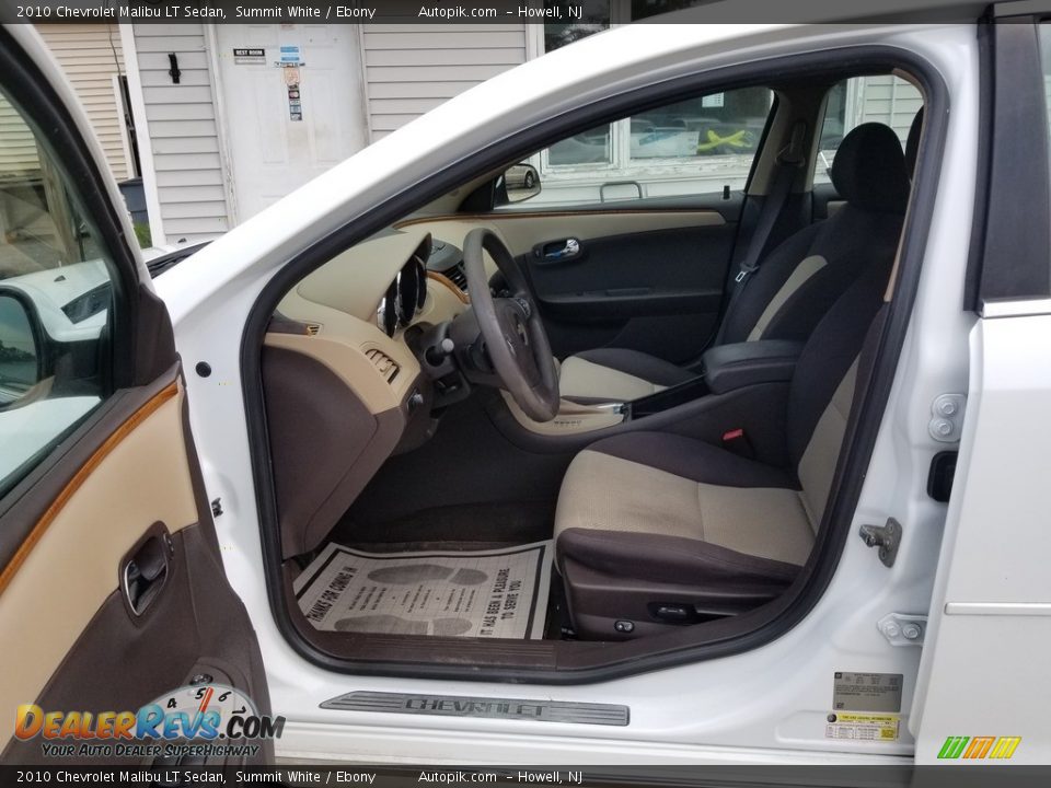 2010 Chevrolet Malibu LT Sedan Summit White / Ebony Photo #8