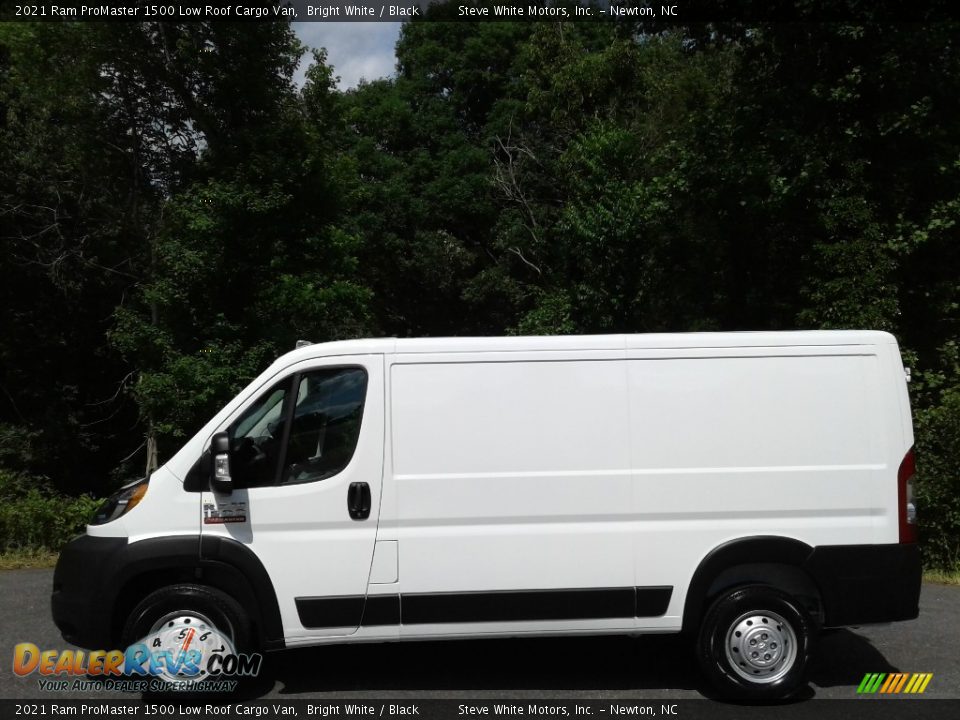 Bright White 2021 Ram ProMaster 1500 Low Roof Cargo Van Photo #1