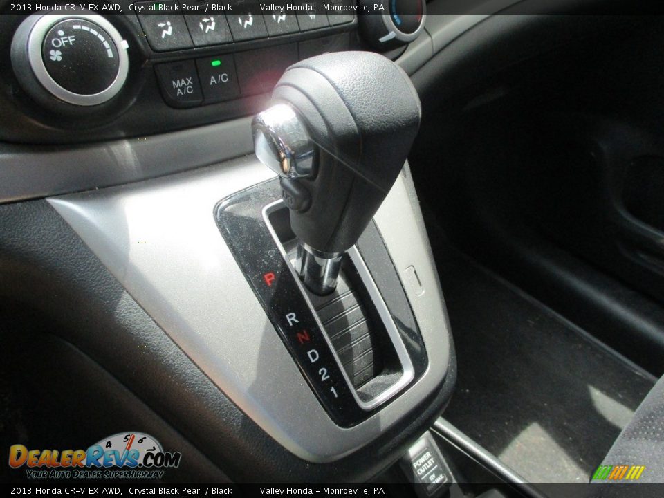2013 Honda CR-V EX AWD Crystal Black Pearl / Black Photo #18